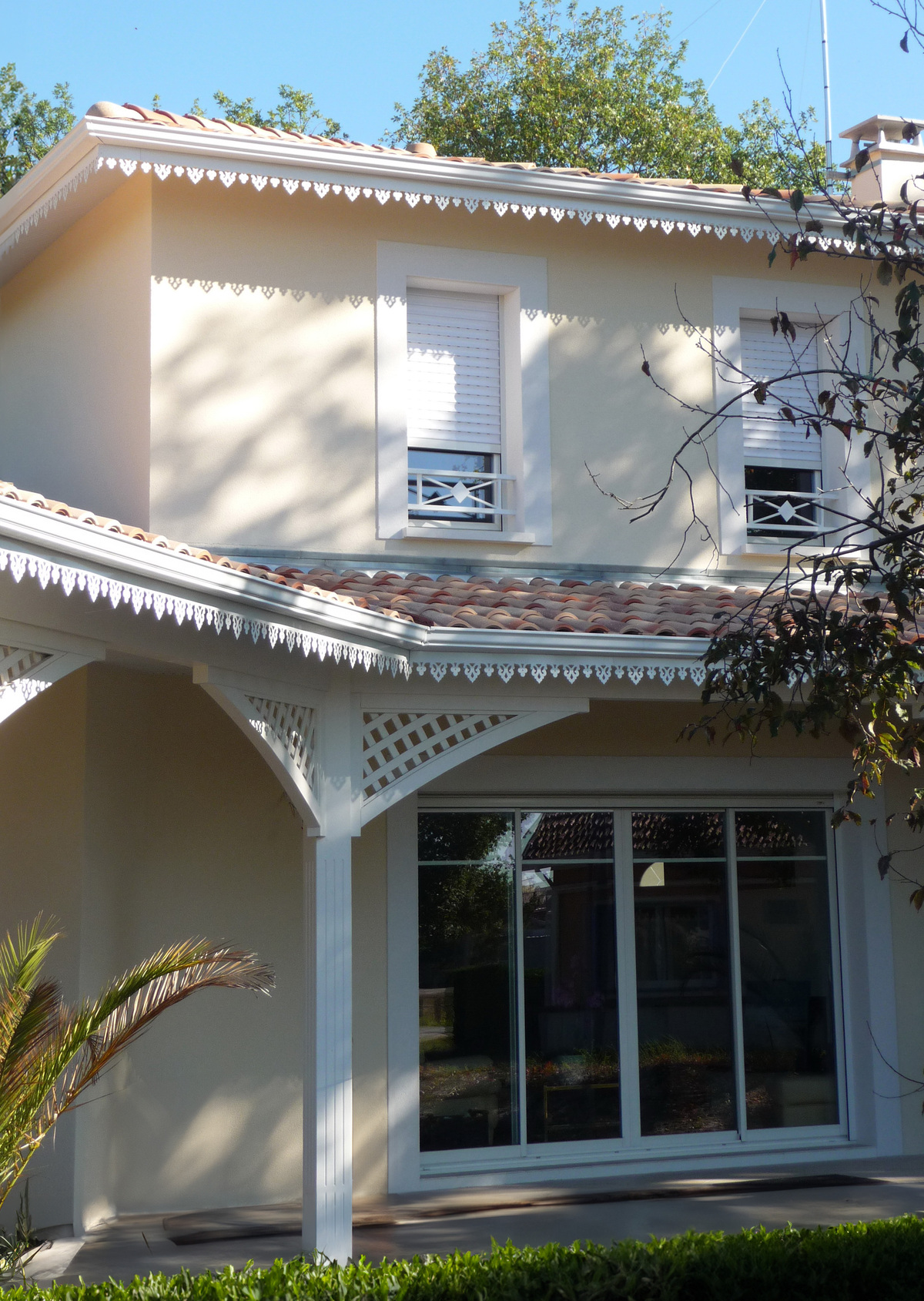 Construction d&rsquo;une maison style louisiane à Audenge