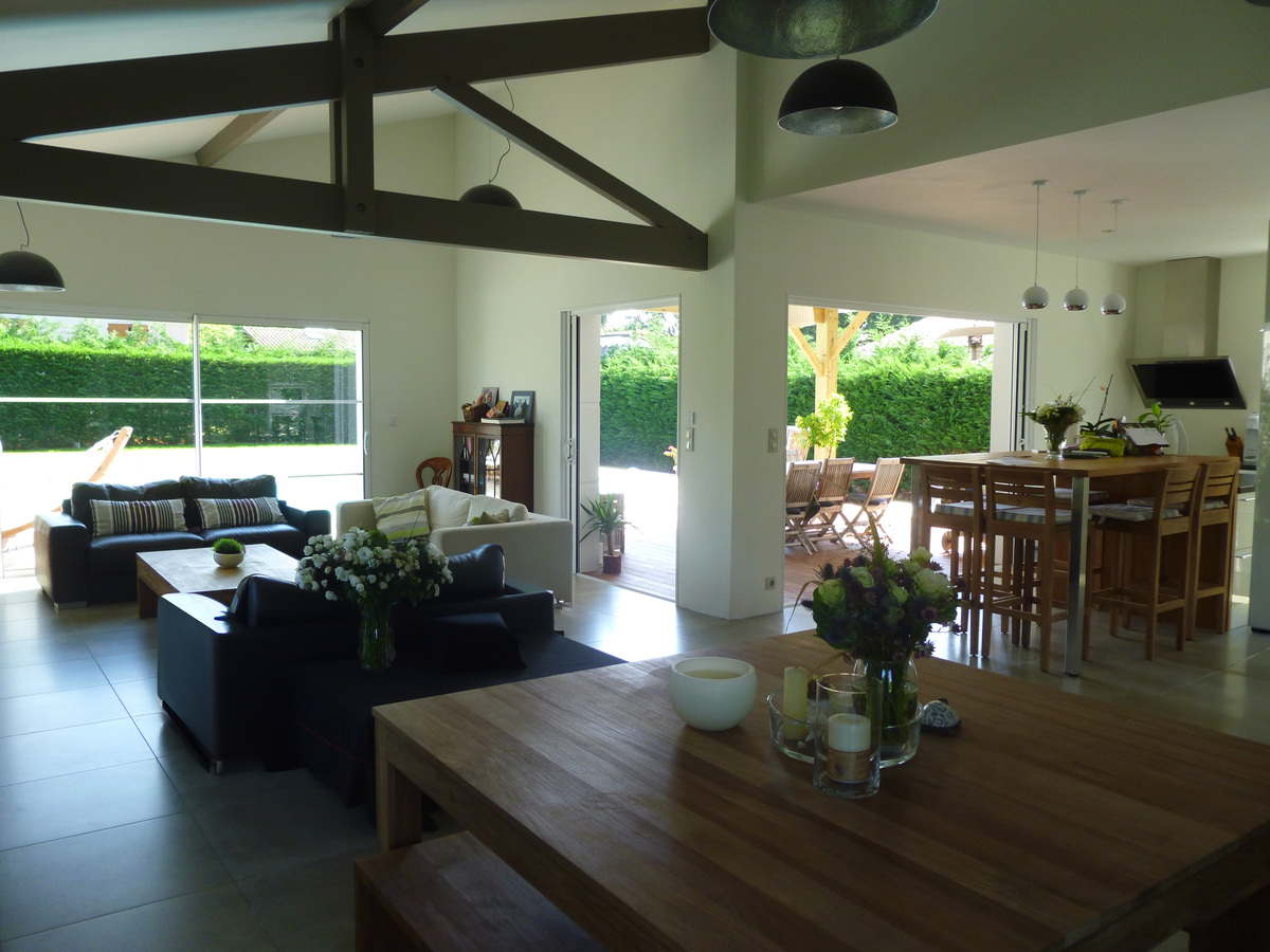 Construction d&rsquo;une maison à Andernos